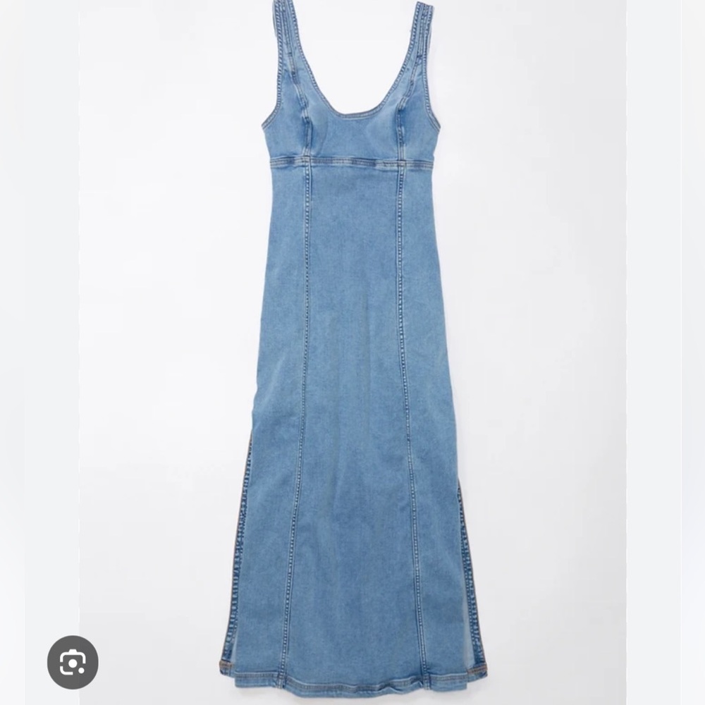 American Eagle New Denim Maxi Dress Size 2